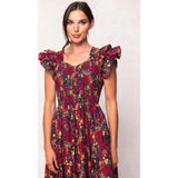 Hattie Dress in Night Garden