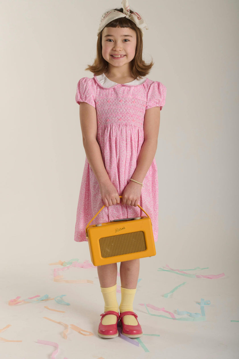 Hand-Smocked Girls Dress - Esme