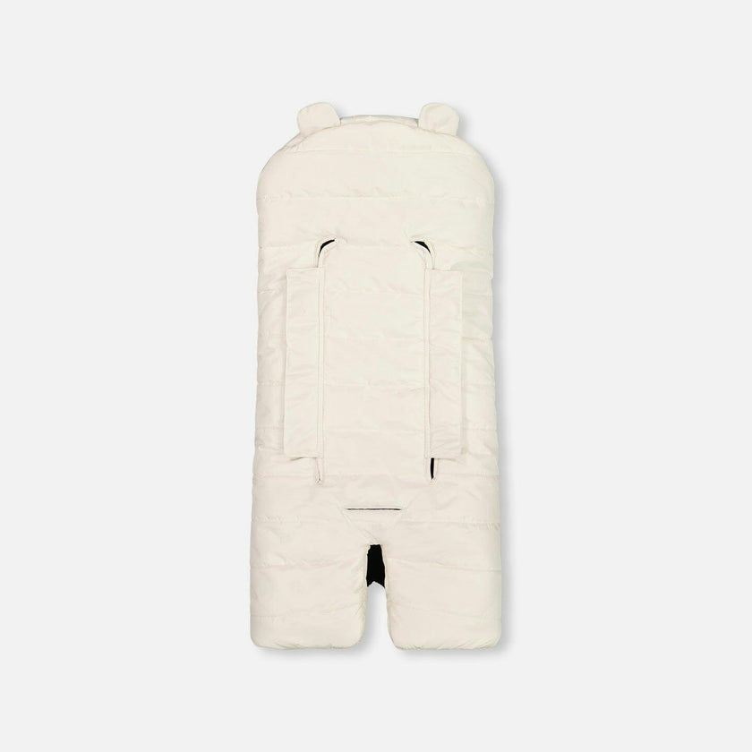 Snugly Baby Wrap Designed for Car Seat and Stroller Off-White