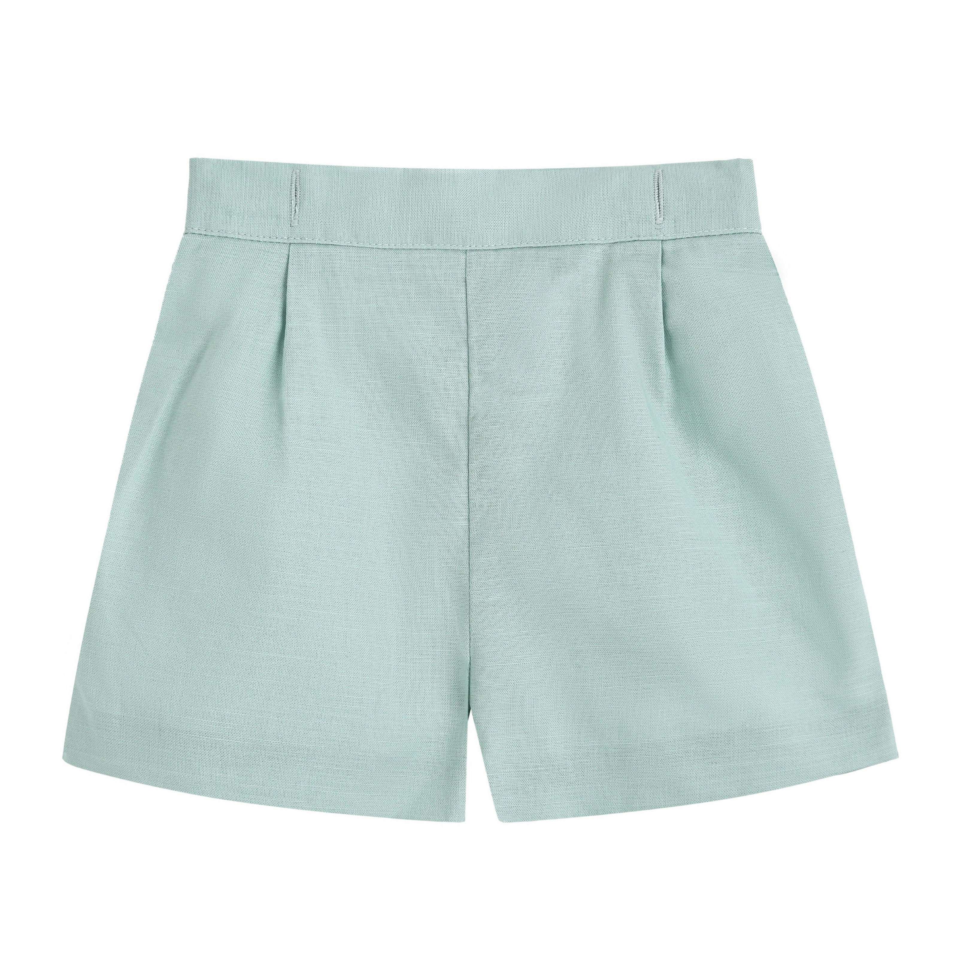 Light Green Shorts Set