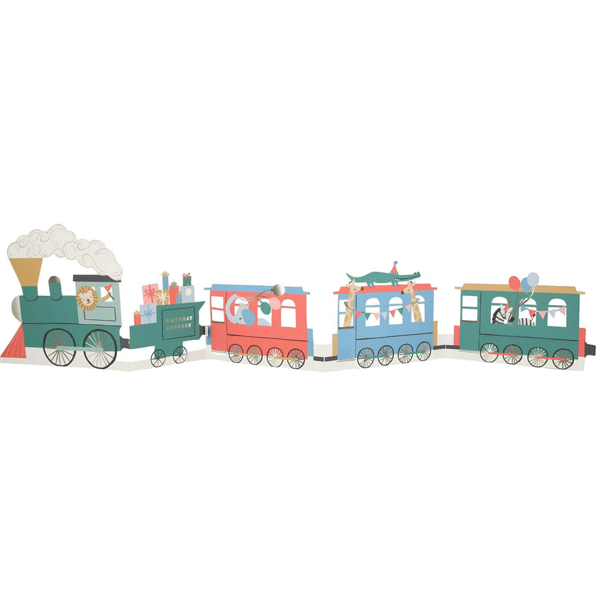 Train Birthday Card