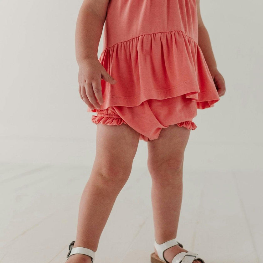 Baby Girl Double Peplum & Bloomer Set