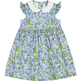 Riley Peter Pan Collar Dress, Blue
