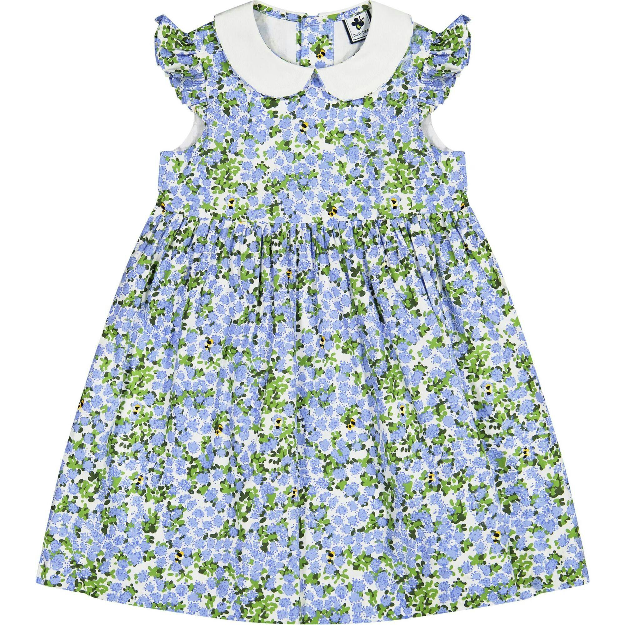 Riley Peter Pan Collar Dress, Blue