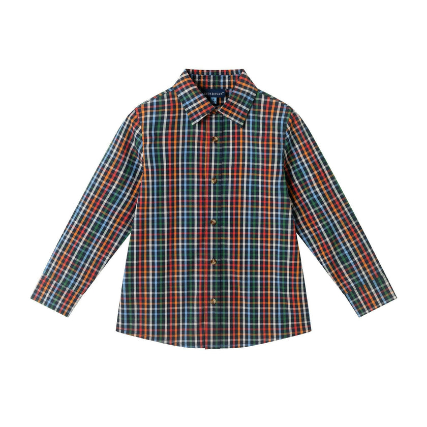 Kids Buttondown & Twill Pant Set