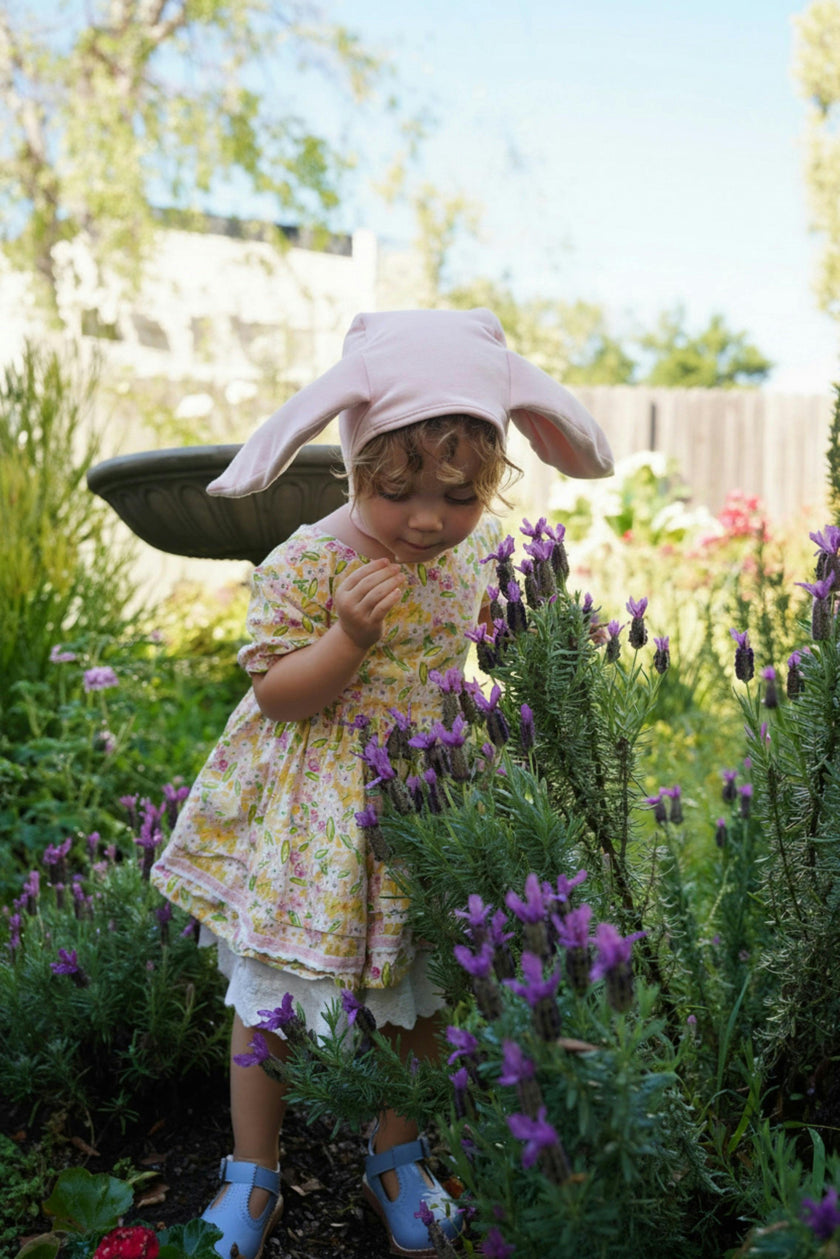 Pink Bunny Bonnet