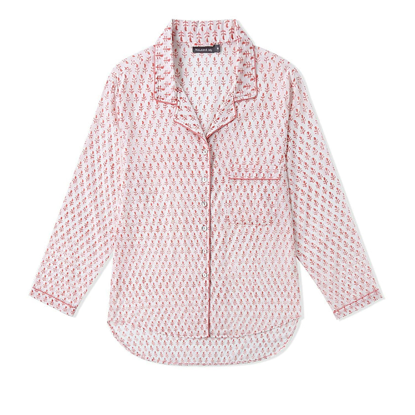 Block-Printed Women's Loungewear Gift Set