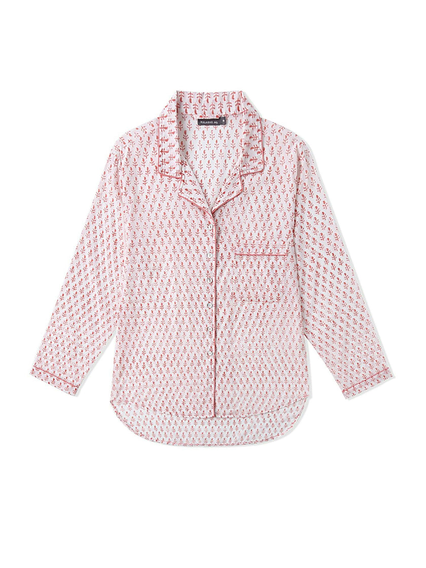 Block-Printed Women's Loungewear Gift Set