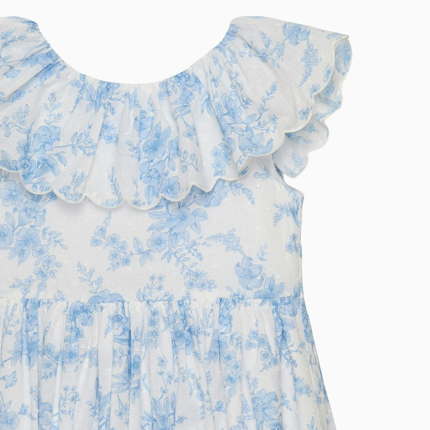 Kate Plumeti Scalloped Dress