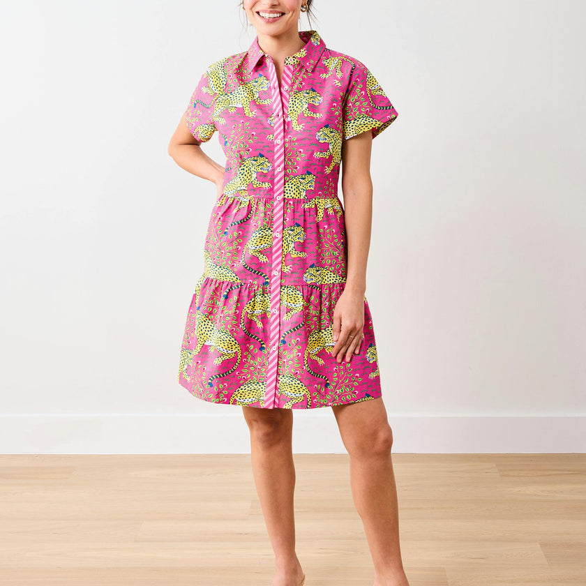 Bagheera - Easy Elegance Dress - Hot Pink