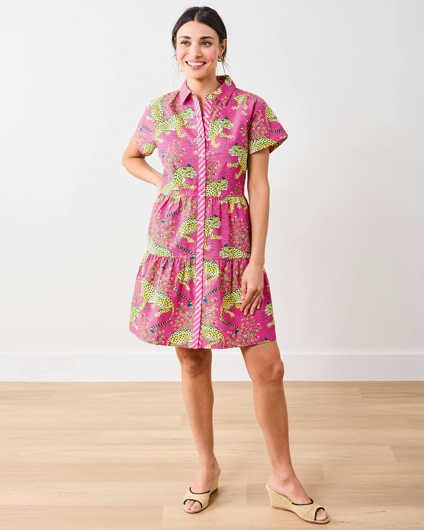 Bagheera - Easy Elegance Dress - Hot Pink