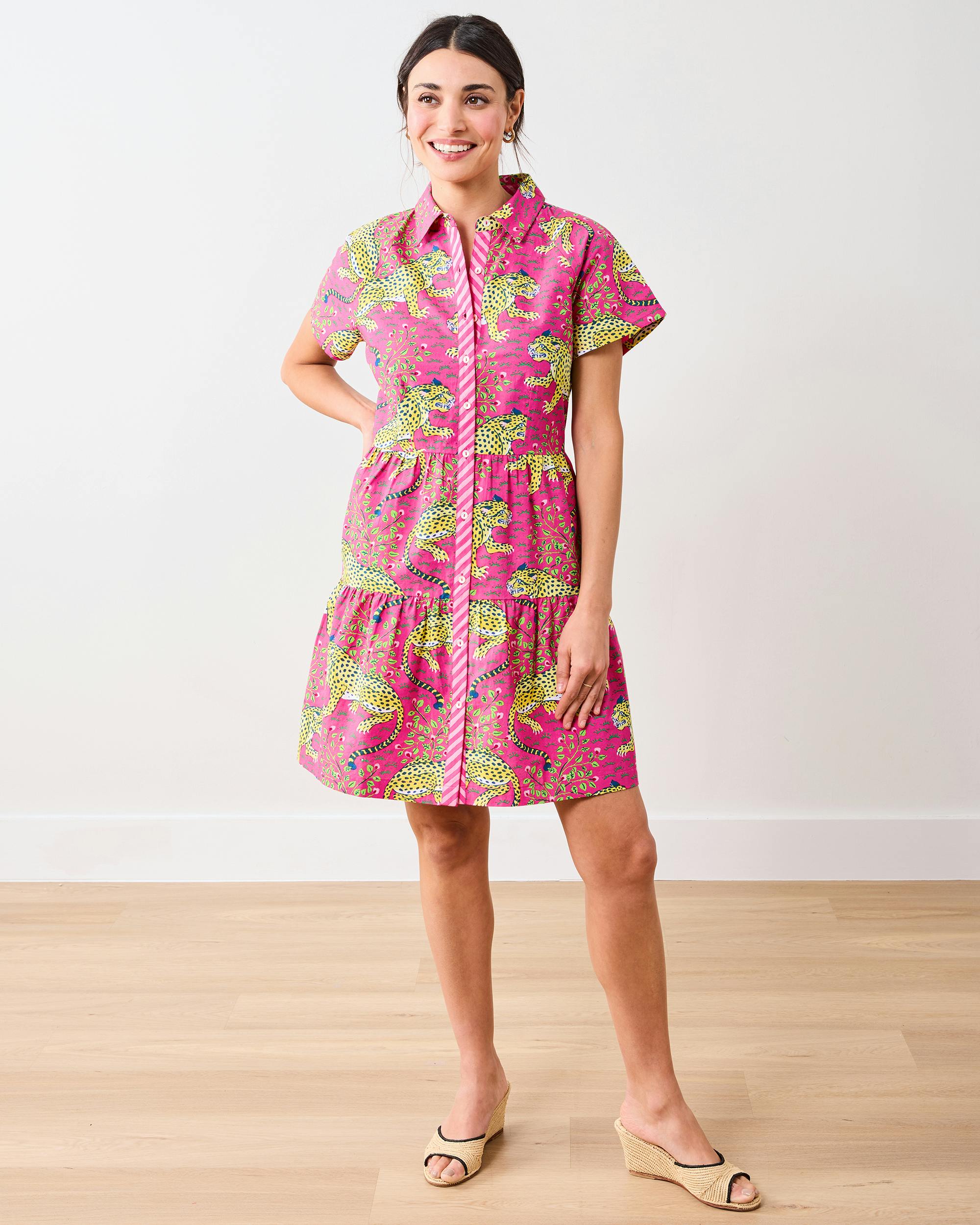 Bagheera - Easy Elegance Dress - Hot Pink