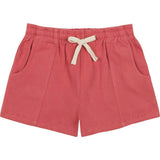 Boys Poppy Red Ultra-Soft Twill Short