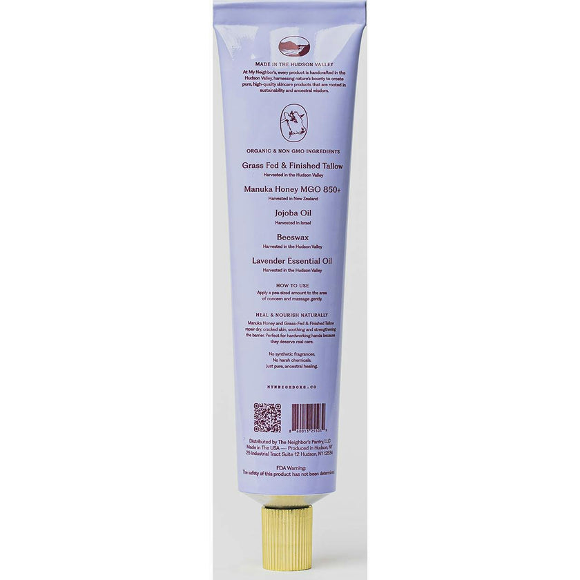 Manuka Honey & Lavender Tallow Hand Balm