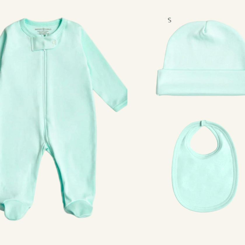 Mint Baby Take Me Home Gift Box - Set of 3