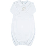 Pointed Collar Little Gown