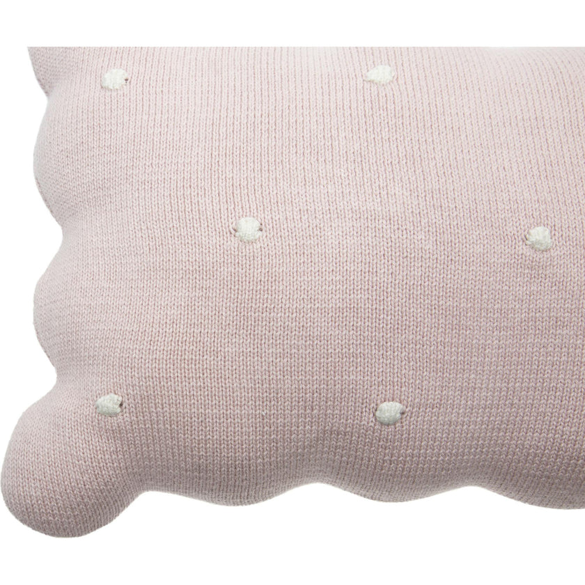 Knitted Biscuit Cushion