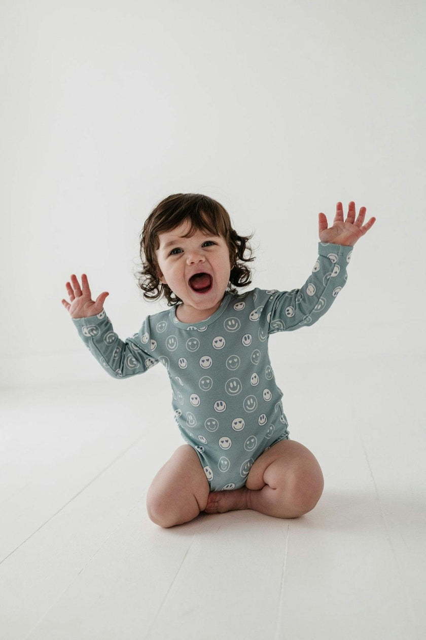 Baby Boy Long Sleeve Bodysuit
