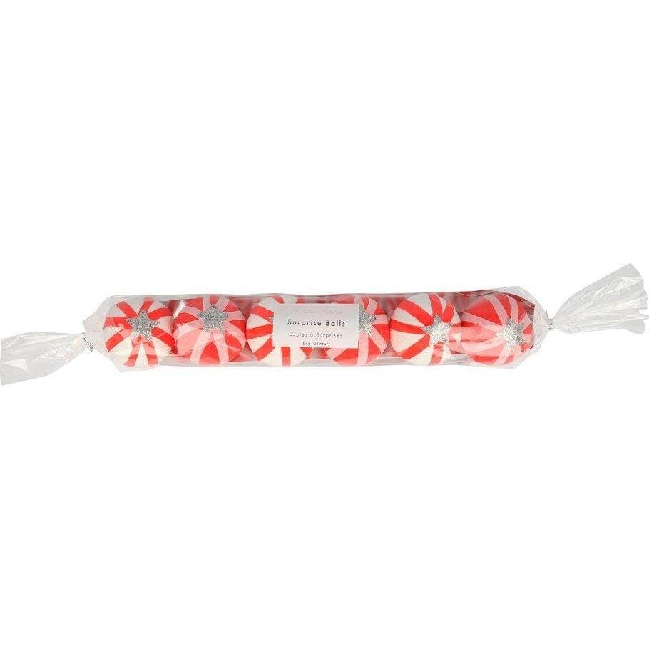 Peppermint Candy Surprise Balls