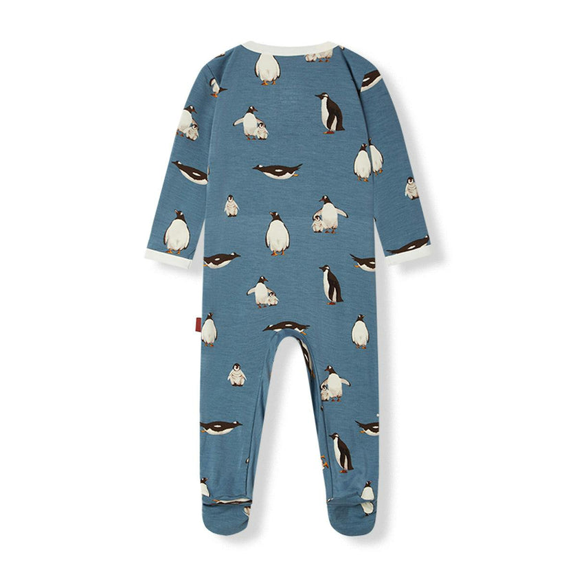 Luxe Stretch Zipper Footed Romper