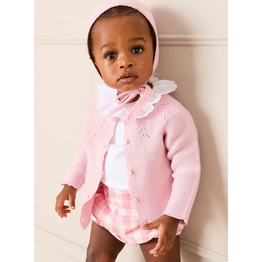Broderie Anglaise Frill Collar Bodysuit in White (1mth-3yrs)