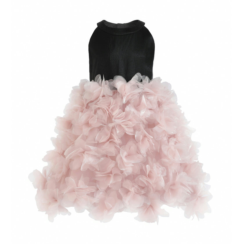Pink Valentina Tulle Bow Gown