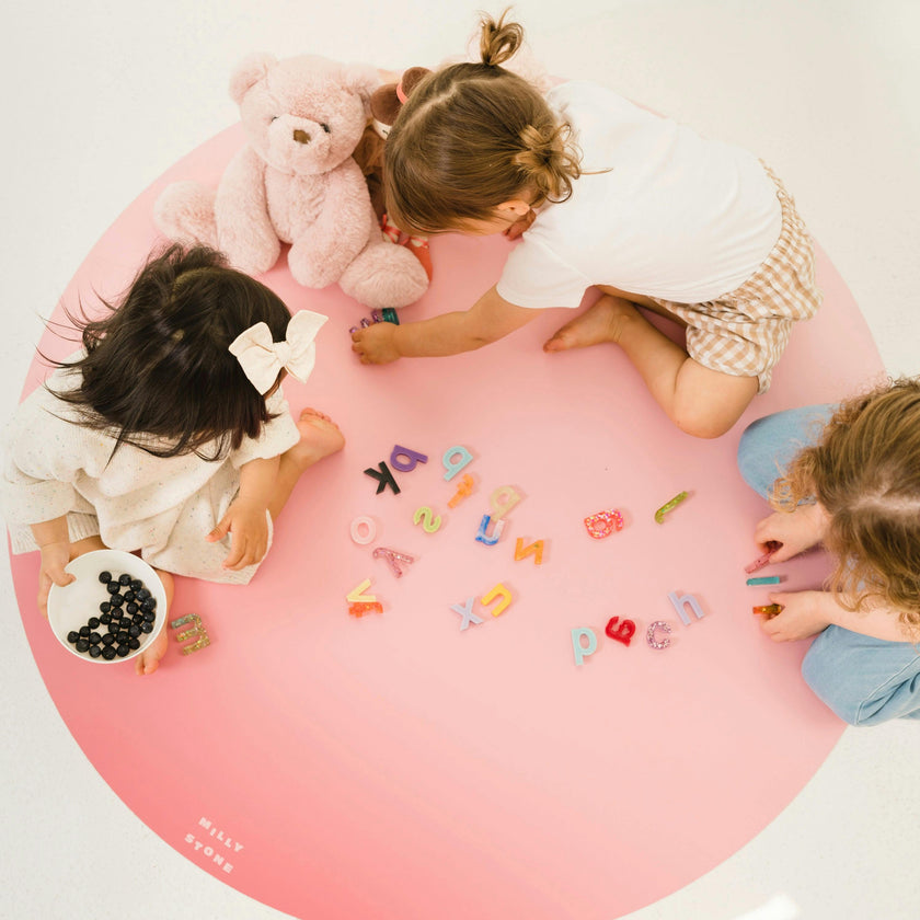 Catch All Mat for Mealtime & Playtime Mess