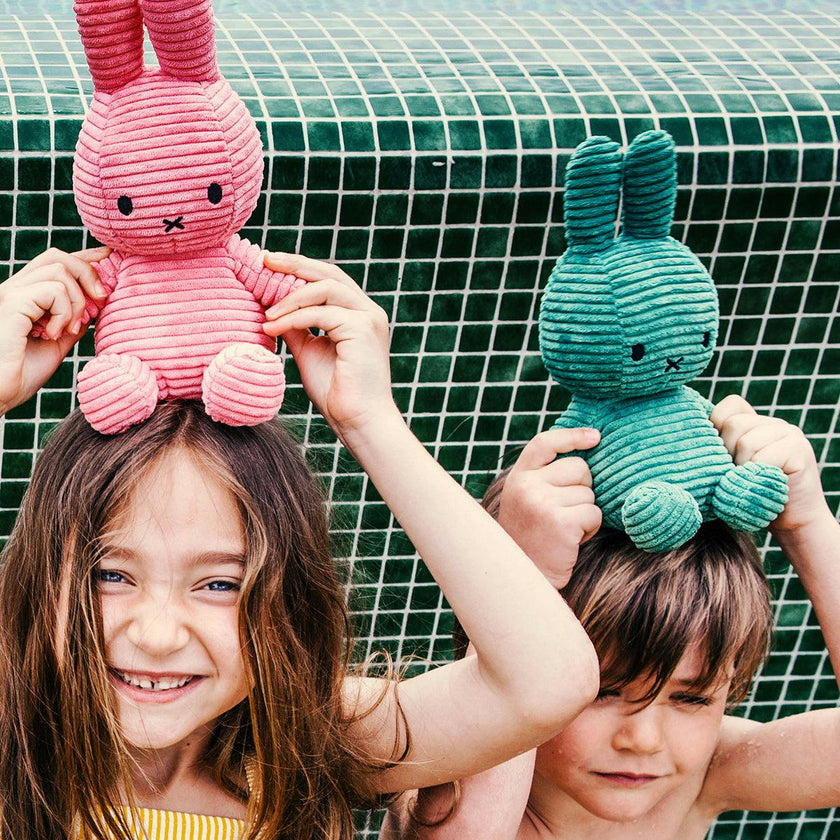 Plush MIFFY ECO Corduroy Bubblegum Pink 9''