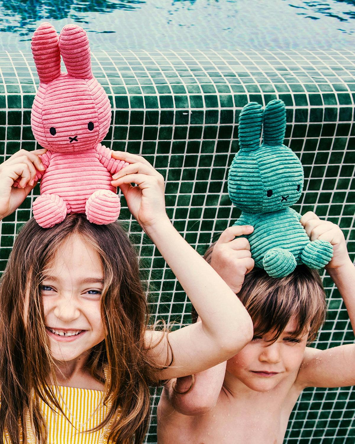 Plush MIFFY ECO Corduroy Bubblegum Pink 9''