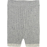 Ribbed Knit Retro Biker Shorts