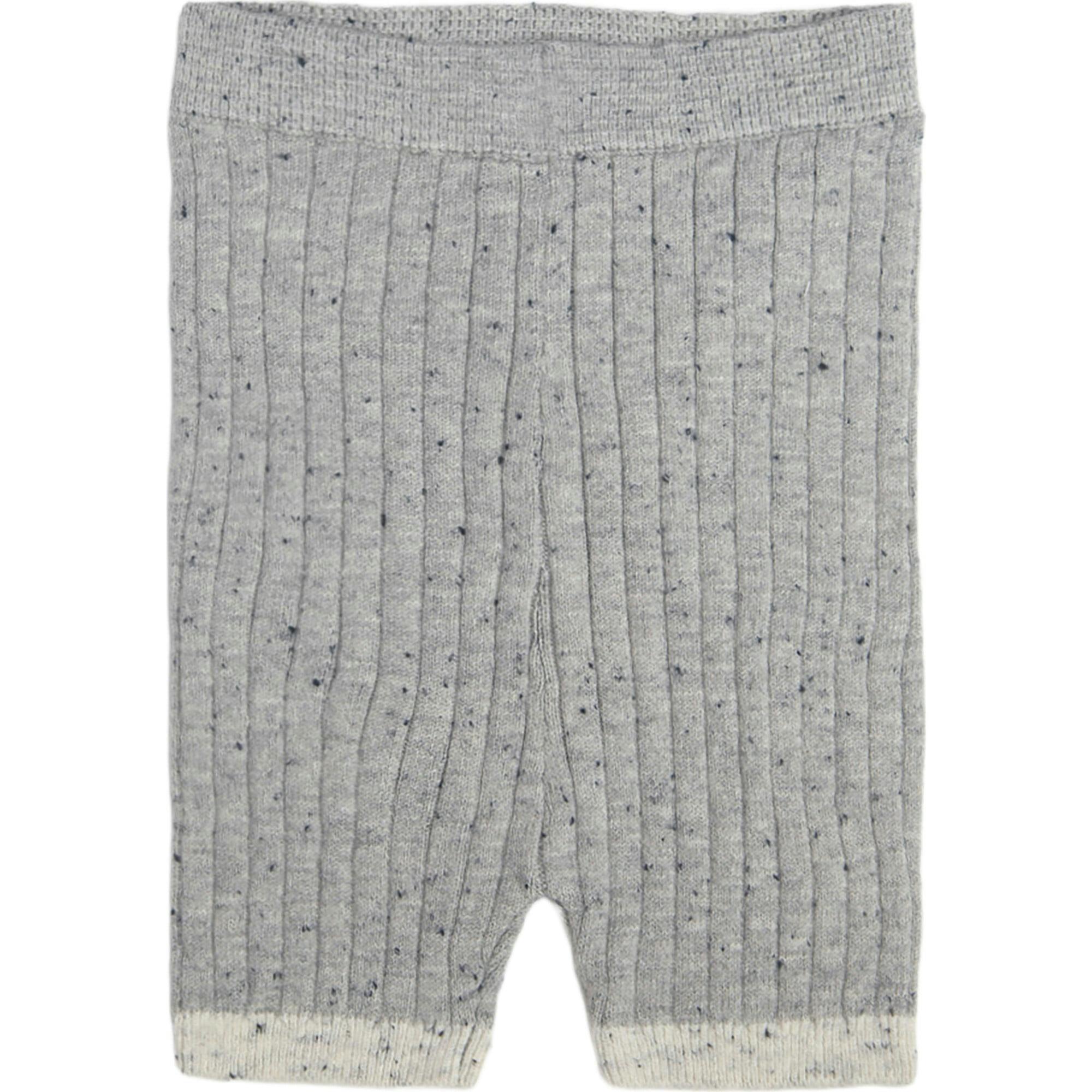 Ribbed Knit Retro Biker Shorts