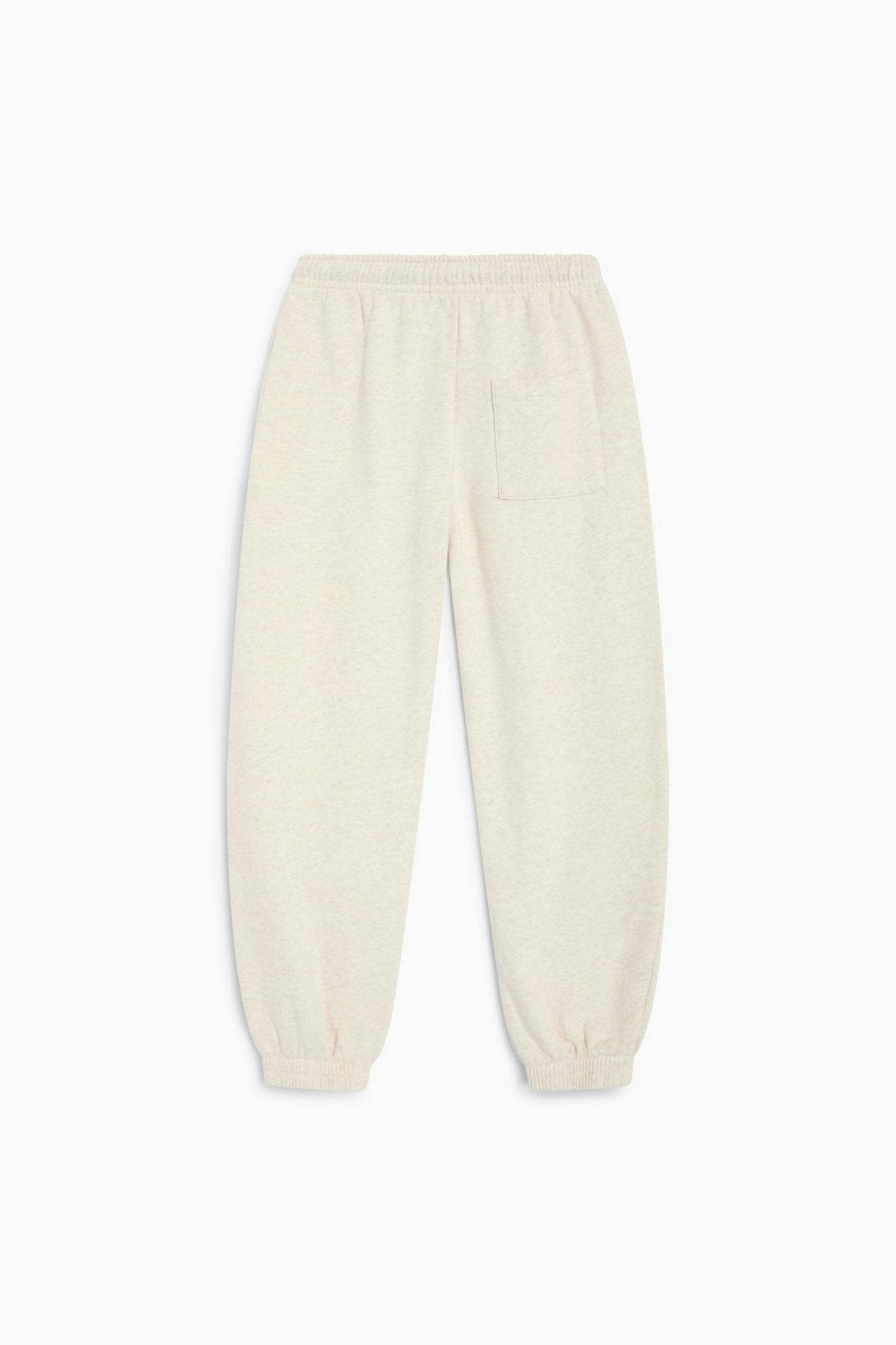 TNS Logo Jogging Whisper White Melange