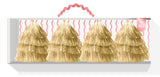 Golden Girl Mini Gold Fringe Party Hats Set