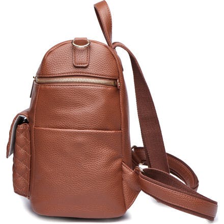Petit Monaco Diaper Bag | Caramel Brown