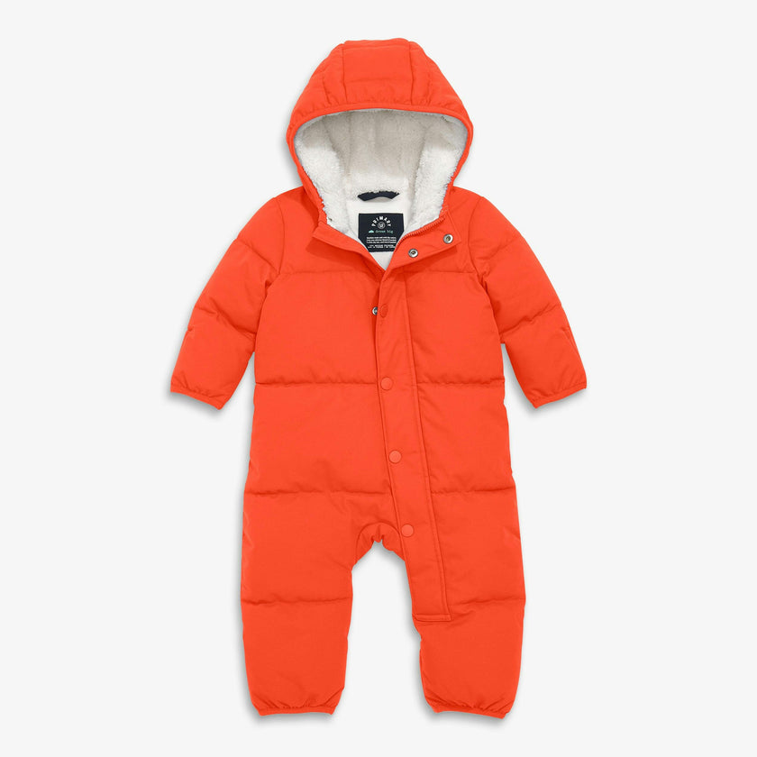 Baby weatherproof puffer suit