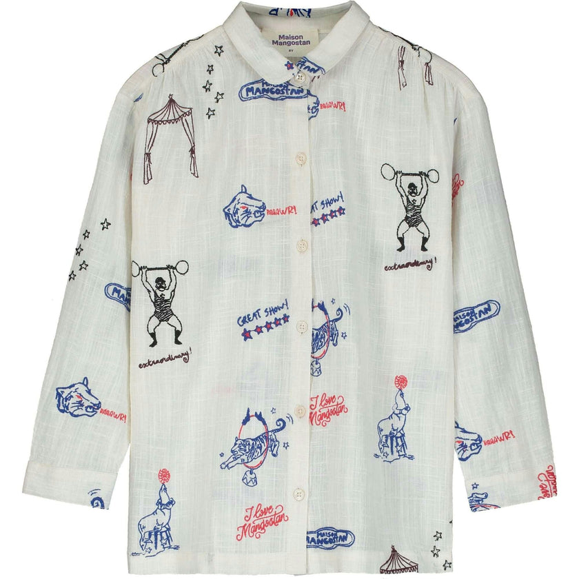CIRCUS EMBROIDERY SHIRT
