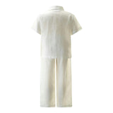 Linen Shirt and Trouser Set