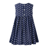 Star Print Bow Dress