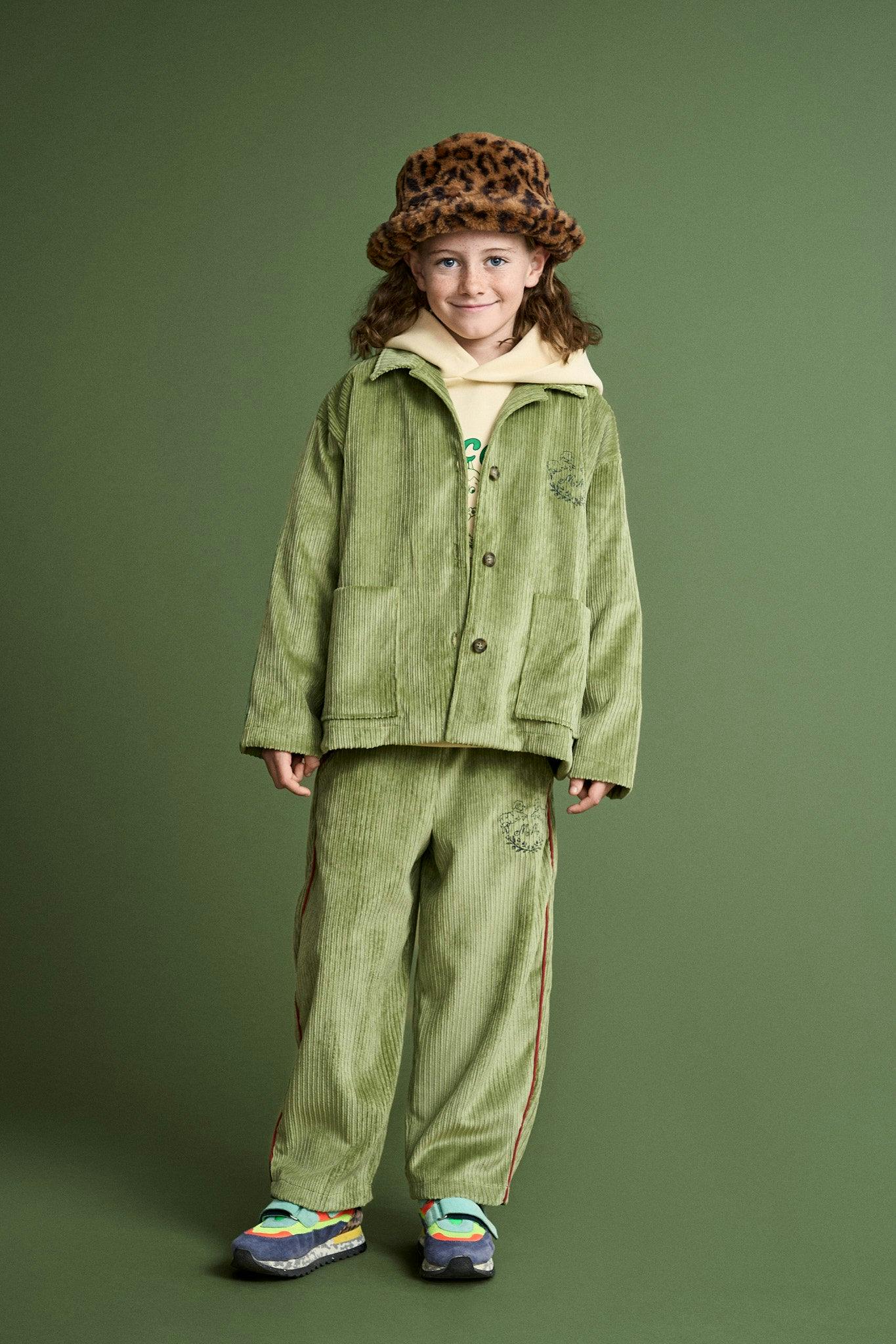 CORDUROY SHIRT GREEN
