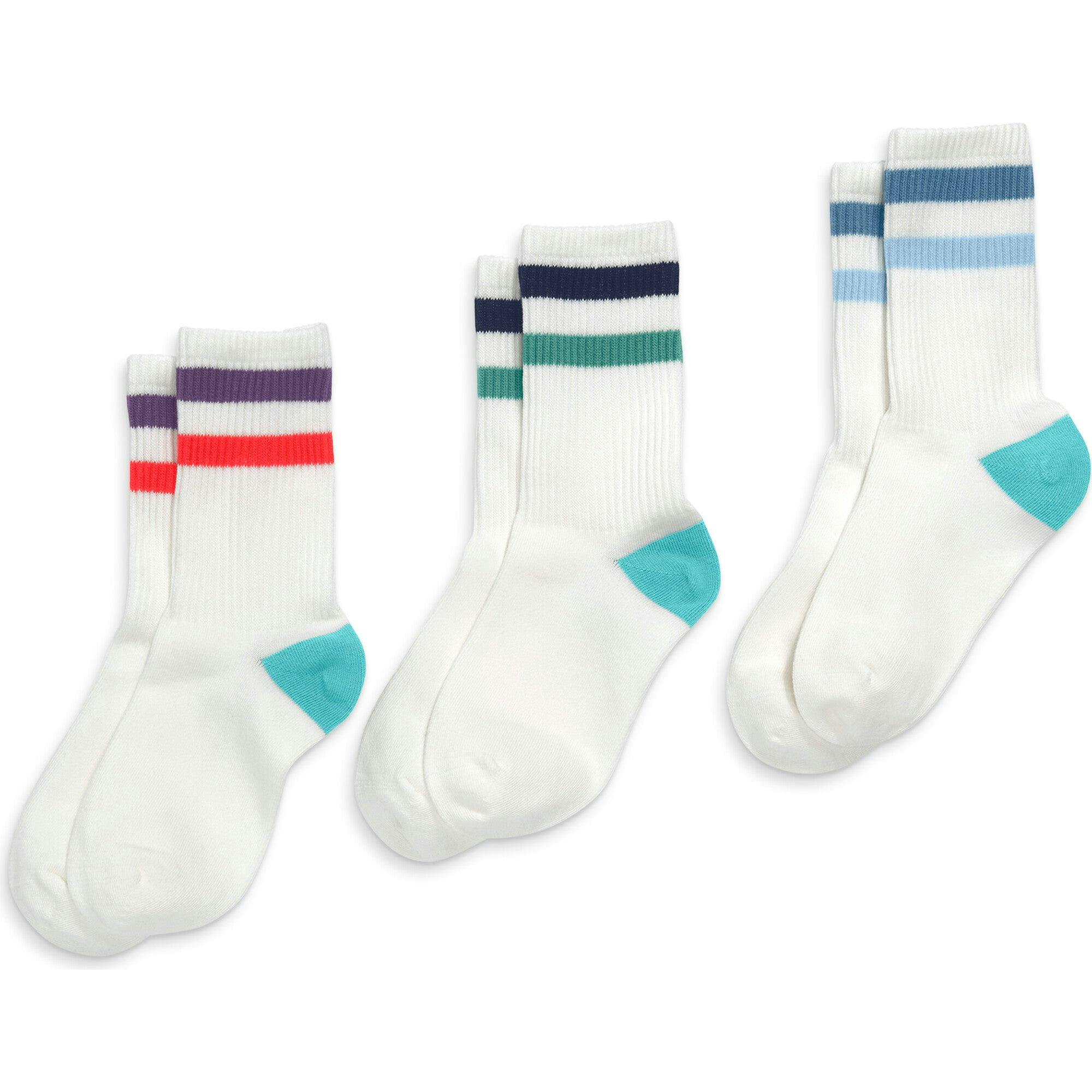 Kids athletic sock 3-pack