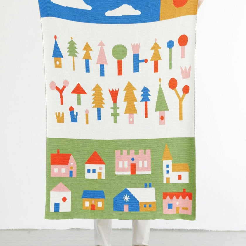 Village Knit Midi Blanket