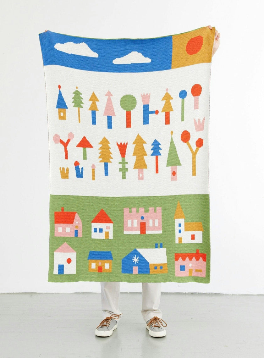 Village Knit Midi Blanket