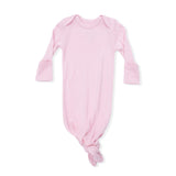Solid Romance Rose Rib - Knotted Gown and Headband