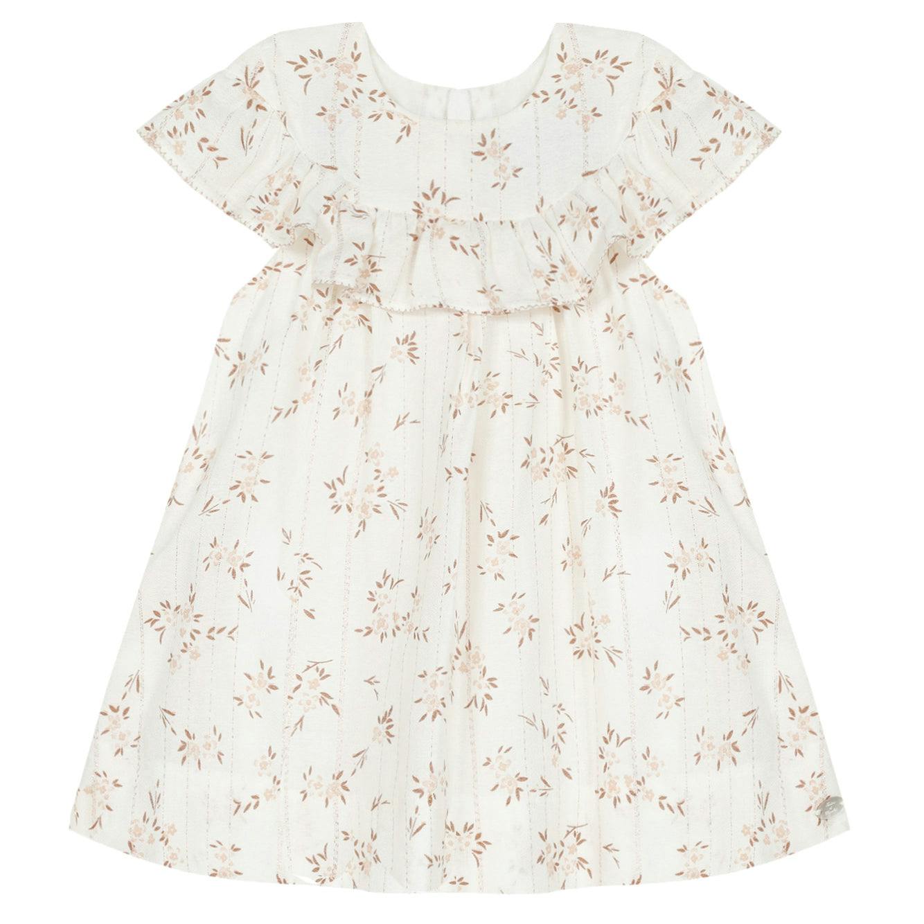 Ditsy Floral Ruffled Baby Dress