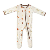 Western Zippered Footie