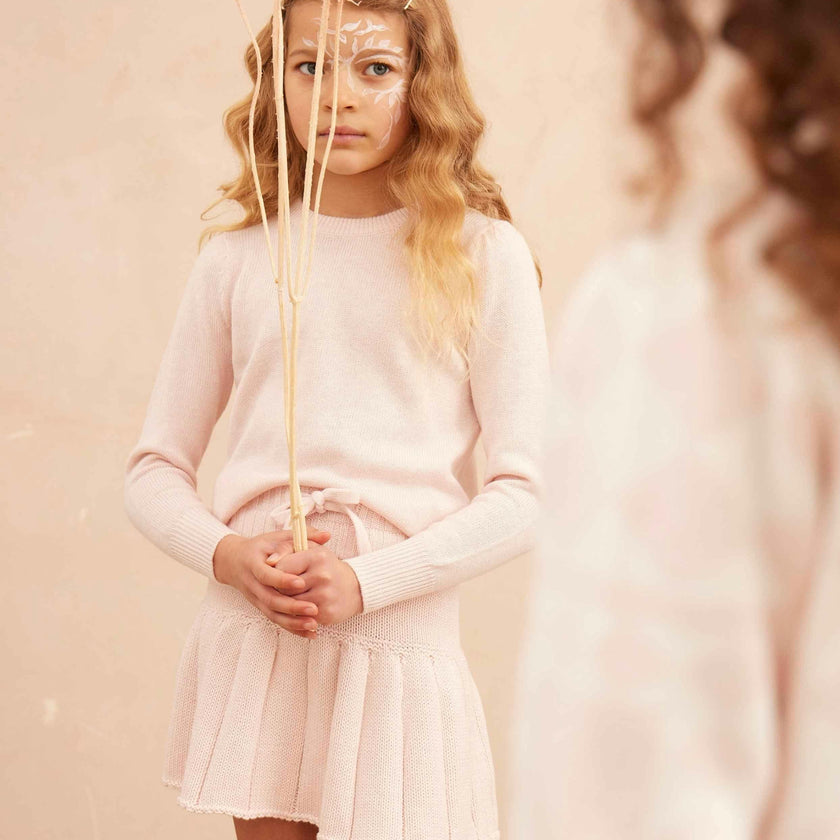 Pleated Tennis Skirt | Blush