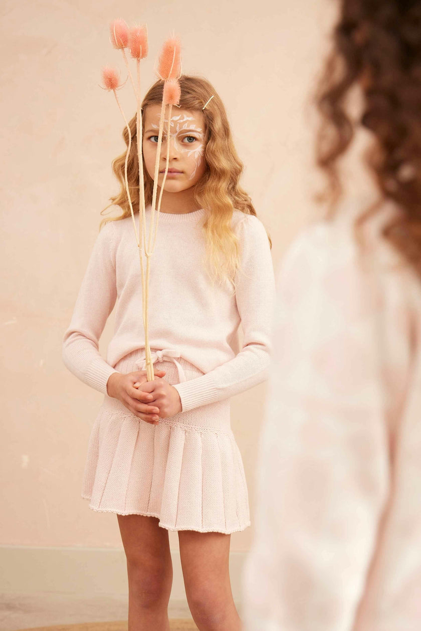 Pleated Tennis Skirt | Blush