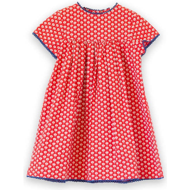 Toddler Amy dress with Lace trim
