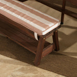 Outdoor Table And Bench Set