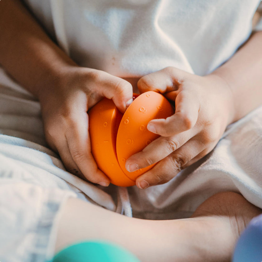 All-in-One Baby Ball Set of 2 for Sensory Bath & Play